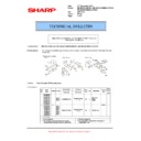 Sharp MX-M550U, MX-M620U (serv.man29) Service Manual / Technical Bulletin