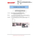 Sharp MX-M550U, MX-M620U (serv.man33) Service Manual / Technical Bulletin