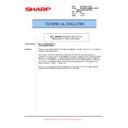 Sharp MX-M550U, MX-M620U (serv.man37) Service Manual / Technical Bulletin