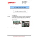 Sharp MX-M550U, MX-M620U (serv.man42) Service Manual / Technical Bulletin