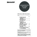 Sharp MX-M550U, MX-M620U (serv.man8) User Manual / Operation Manual