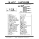 Sharp MX-M623U, MX-M753U (serv.man11) Service Manual / Parts Guide