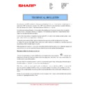 Sharp MX-M623U, MX-M753U (serv.man31) Service Manual / Technical Bulletin