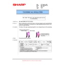 Sharp MX-M623U, MX-M753U (serv.man41) Service Manual / Technical Bulletin