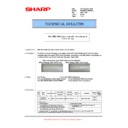 Sharp MX-M623U, MX-M753U (serv.man45) Service Manual / Technical Bulletin