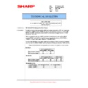 Sharp MX-M623U, MX-M753U (serv.man56) Service Manual / Technical Bulletin