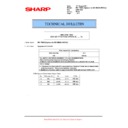 Sharp MX-M623U, MX-M753U (serv.man58) Service Manual / Technical Bulletin