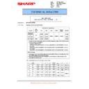 Sharp MX-M623U, MX-M753U (serv.man60) Service Manual / Technical Bulletin