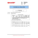 Sharp MX-M623U, MX-M753U (serv.man63) Service Manual / Technical Bulletin