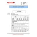 Sharp MX-M623U, MX-M753U (serv.man65) Service Manual / Technical Bulletin