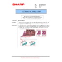 Sharp MX-M623U, MX-M753U (serv.man69) Service Manual / Technical Bulletin