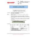 Sharp MX-M623U, MX-M753U (serv.man83) Service Manual / Technical Bulletin
