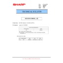 Sharp MX-M654N, MX-M754N (serv.man54) Service Manual / Technical Bulletin