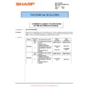 Sharp MX-M850 (serv.man100) Service Manual / Technical Bulletin