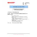 Sharp MX-M850 (serv.man101) Service Manual / Technical Bulletin