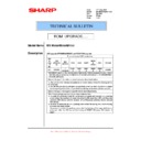 Sharp MX-M850 (serv.man103) Service Manual / Technical Bulletin