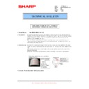 Sharp MX-M850 (serv.man73) Service Manual / Technical Bulletin