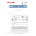 Sharp MX-M850 (serv.man74) Service Manual / Technical Bulletin