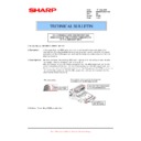 Sharp MX-M850 (serv.man90) Service Manual / Technical Bulletin