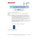 Sharp MX-M850 (serv.man92) Service Manual / Technical Bulletin