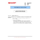 Sharp MX-M850 (serv.man94) Service Manual / Technical Bulletin