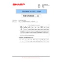 Sharp MX-M950, MX-MM1100 (serv.man101) Service Manual / Technical Bulletin