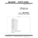 Sharp MX-M950, MX-MM1100 (serv.man47) Service Manual / Parts Guide