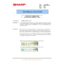 Sharp MX-M950, MX-MM1100 (serv.man94) Service Manual / Technical Bulletin