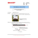 Sharp MX-M950, MX-MM1100 (serv.man96) Service Manual / Technical Bulletin