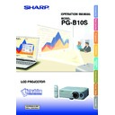 Sharp PG-B10S (serv.man36) User Manual / Operation Manual