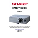 Sharp PG-B10S Handy Guide