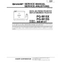 Sharp PG-M15 (serv.man2) Service Manual