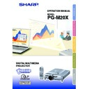 Sharp PG-M20X (serv.man23) User Manual / Operation Manual
