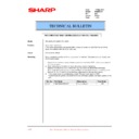 Sharp PG-M20X (serv.man35) Service Manual / Technical Bulletin