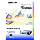 Sharp PG-MB60X (serv.man30) User Manual / Operation Manual