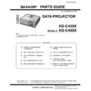 Sharp XG-C465X (serv.man7) Service Manual / Parts Guide