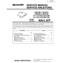 Sharp XG-V10WE (serv.man21) User Manual / Operation Manual