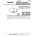 Sharp XR-20X (serv.man3) Service Manual