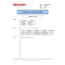 Sharp XV-Z7000 (serv.man25) Service Manual / Technical Bulletin