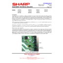 Sharp 28HW-53 (serv.man20) Service Manual / Technical Bulletin