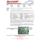 Sharp 28HW-53 (serv.man21) Service Manual / Technical Bulletin