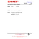 Sharp 28HW-53 (serv.man32) Service Manual / Technical Bulletin