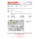 Sharp 28JW-73H (serv.man26) Service Manual / Technical Bulletin