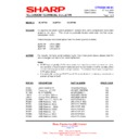Sharp 32JW-73H (serv.man29) Service Manual / Technical Bulletin