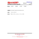 Sharp 32LF-92H (serv.man12) Service Manual / Technical Bulletin