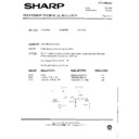 Sharp 37AT-25H (serv.man10) Service Manual / Technical Bulletin