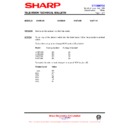 Sharp 37AT-25H (serv.man11) Service Manual / Technical Bulletin