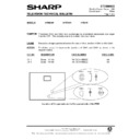 Sharp 37DM-23H (serv.man18) Service Manual / Technical Bulletin