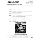 Sharp 37DM-23H (serv.man19) Service Manual / Technical Bulletin