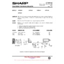 Sharp 37DM-23H (serv.man22) Service Manual / Technical Bulletin